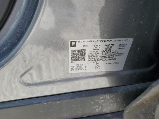 2021 GMC TERRAIN SL - 3GKALTEV1ML319583