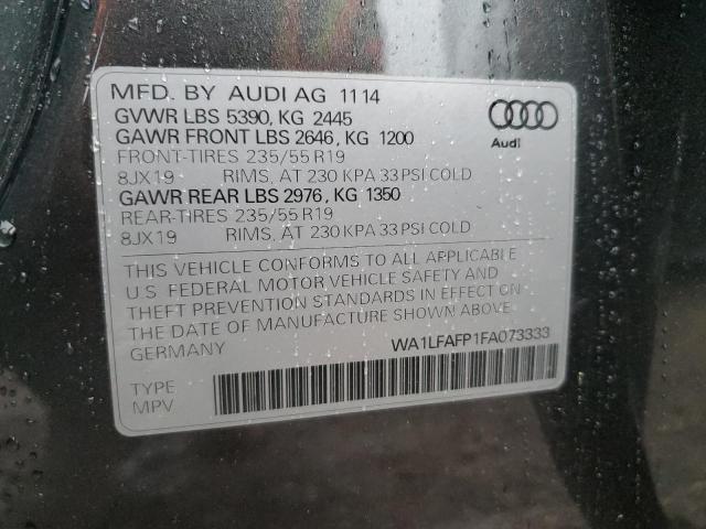 2015 AUDI Q5 PREMIUM - WA1LFAFP1FA073333