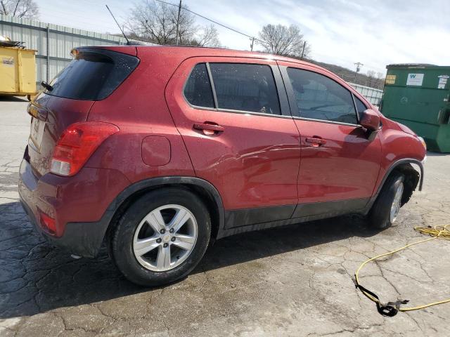 CHEVROLET TRAX LS 2021 red  gas KL7CJKSB2MB319282 photo #4