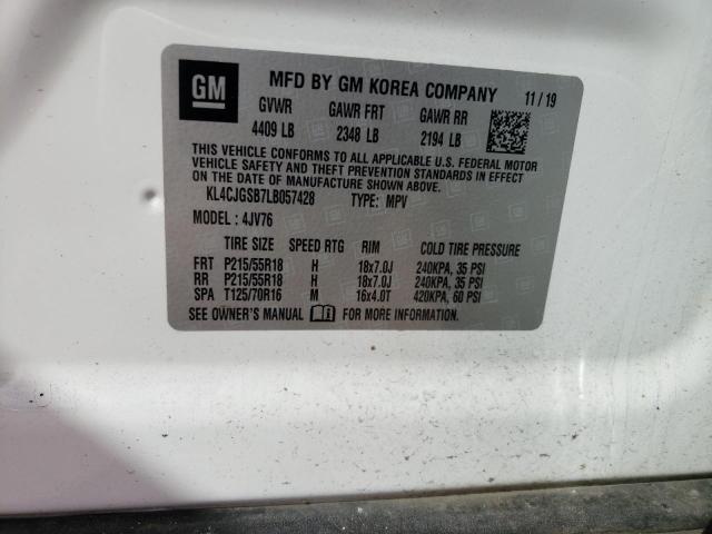 2020 BUICK ENCORE ESS - KL4CJGSB7LB057428