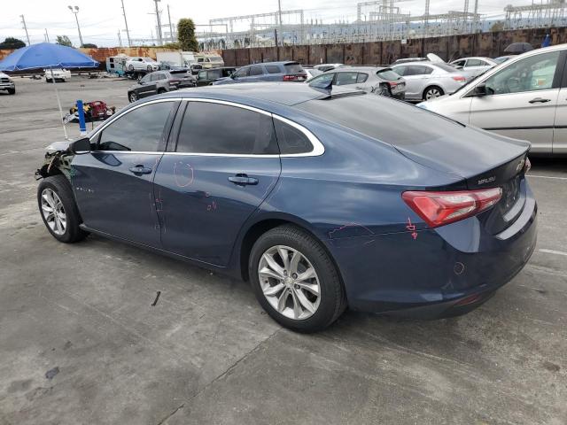 CHEVROLET MALIBU LT 2020 blue  gas 1G1ZD5ST3LF104069 photo #3