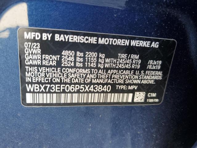 2023 BMW X1 XDRIVE2 - WBX73EF06P5X43840