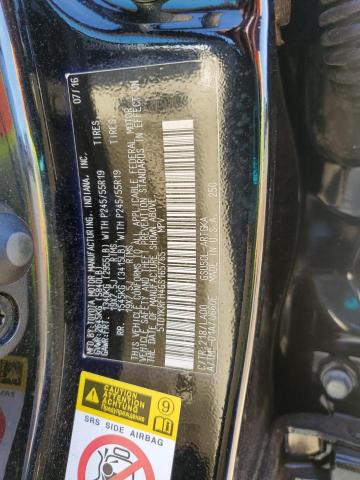 2016 TOYOTA HIGHLANDER - 5TDYKRFH4GS165765