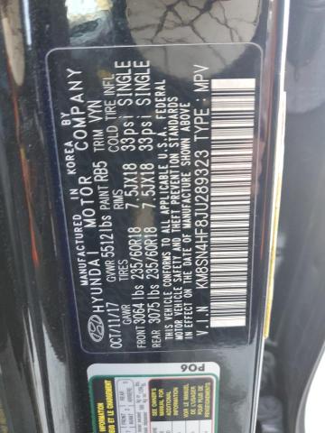 2018 HYUNDAI SANTA FE S - KM8SN4HF8JU289323