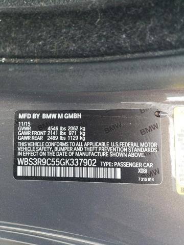 2016 BMW M4 - WBS3R9C55GK337902