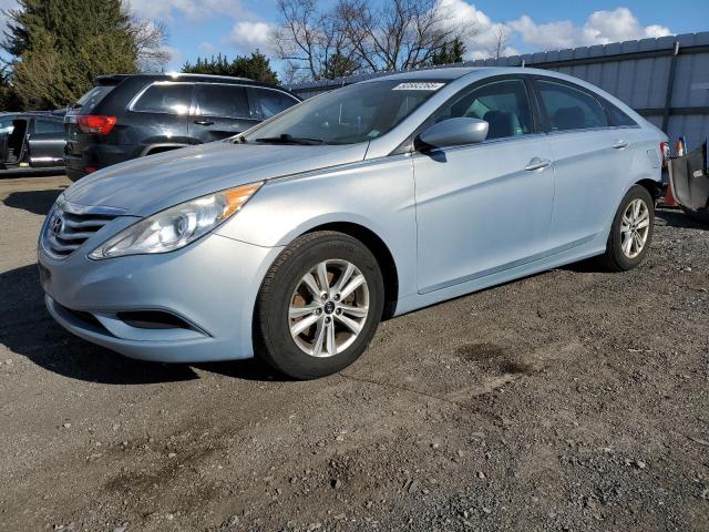 HYUNDAI SONATA GLS 2012 silver sedan 4d gas 5NPEB4AC5CH318431 photo #1
