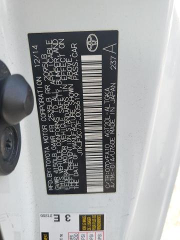 2015 TOYOTA SCION TC JTKJF5C77FJ005619