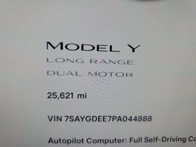 2023 TESLA MODEL Y - 7SAYGDEE7PA044888