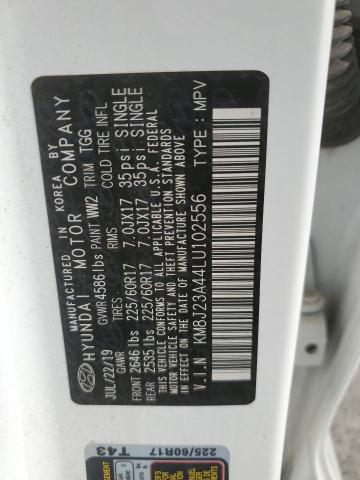 2020 HYUNDAI TUCSON SE KM8J23A44LU102556