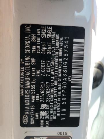 2017 KIA SORENTO LX - 5XYPGDA38HG287541