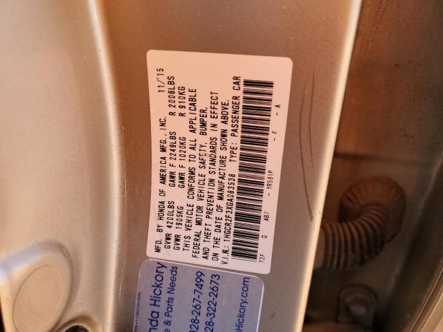 2016 HONDA ACCORD LX - 1HGCR2F3XGA083538