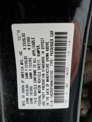 2017 HONDA ACCORD LX - 1HGCR2F46HA120160