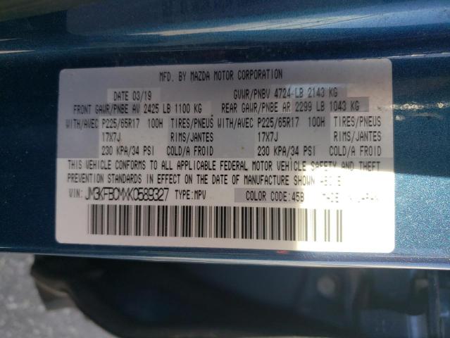2019 MAZDA CX-5 TOURI - JM3KFBCMXK0589327