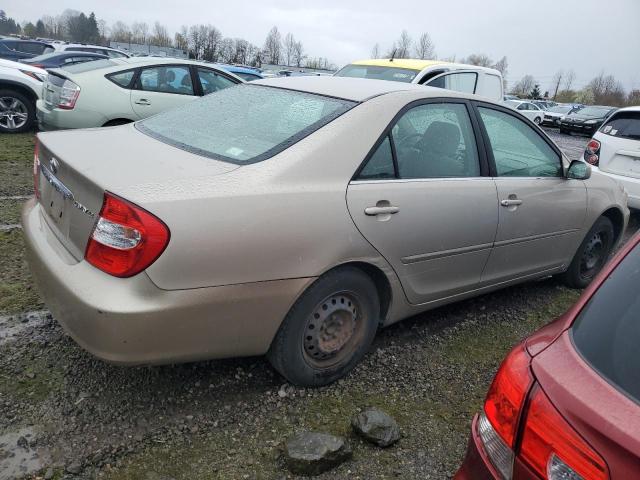 TOYOTA CAMRY LE 2003 tan  gas 4T1BE32K33U186538 photo #4