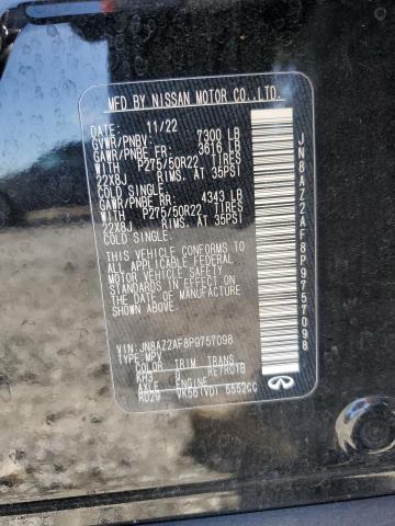2023 INFINITI QX80 LUXE - JN8AZ2AF8P9757098