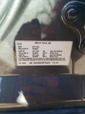 2023 TESLA MODEL Y - 7SAYGDEEXPF754676