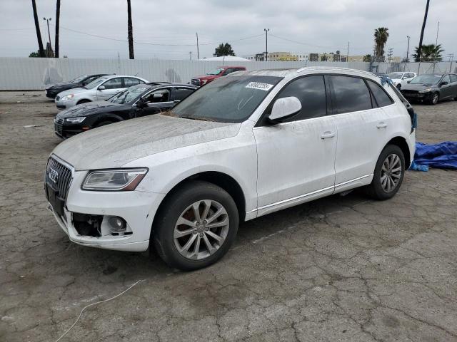 AUDI Q5 PREMIUM 2014 white  flexible fuel WA1LFAFP8EA104981 photo #1