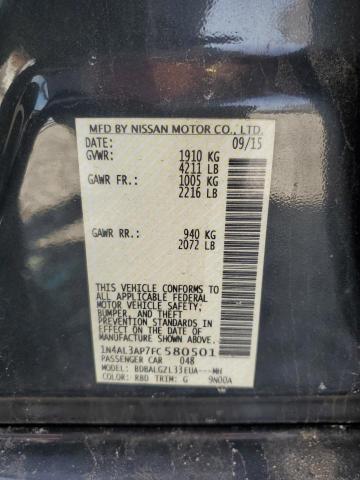 2015 NISSAN ALTIMA 2.5 - 1N4AL3AP7FC580501