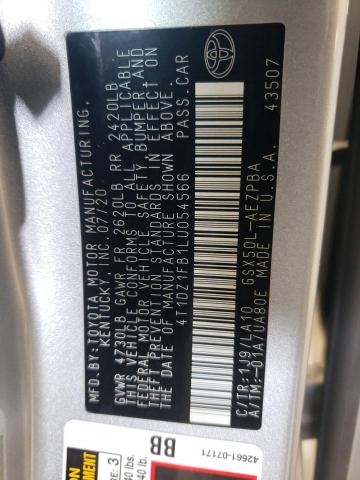 2020 TOYOTA AVALON LIM 4T1DZ1FB1LU054566