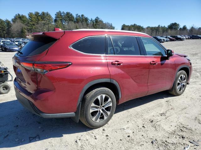 Vin: 5tdhzrbh8ns575998, lot: 47861565, toyota highlander xle 20223