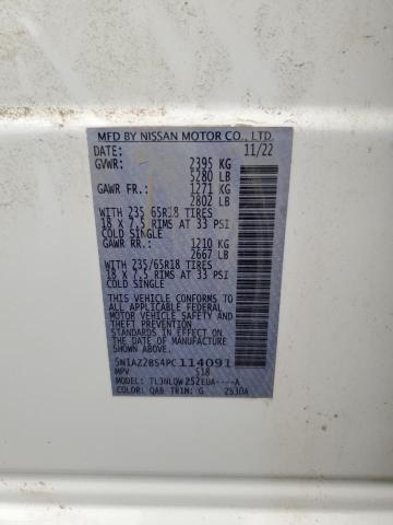 2023 NISSAN MURANO SV - 5N1AZ2BS4PC114091