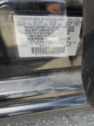 2018 NISSAN SENTRA S - 3N1AB7AP6JL634102