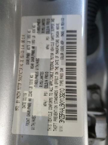 2019 MAZDA 3 SELECT 3MZBPAAL6KM109210