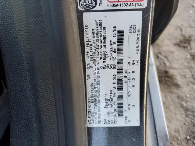 2017 FORD FIESTA ST - 3FADP4GX8HM144501