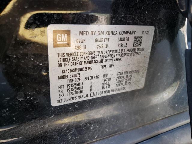 2022 BUICK ENCORE PRE - KL4CJASM9NB526195
