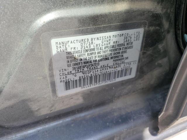 2018 NISSAN SENTRA S - 3N1AB7AP3JY347013