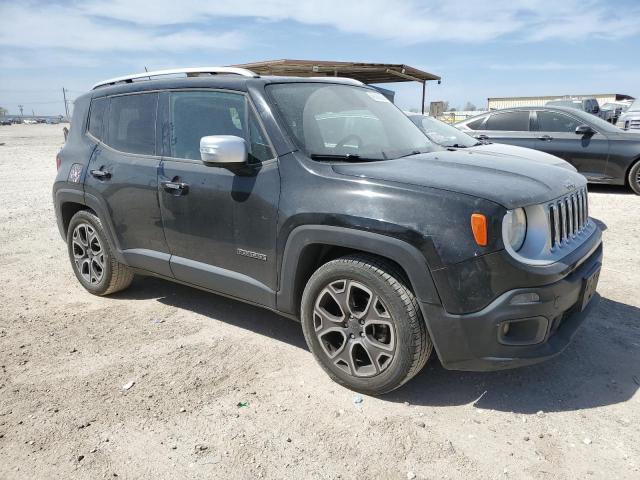 Vin: zaccjadt3gpc84359, lot: 49088305, jeep renegade limited 20164