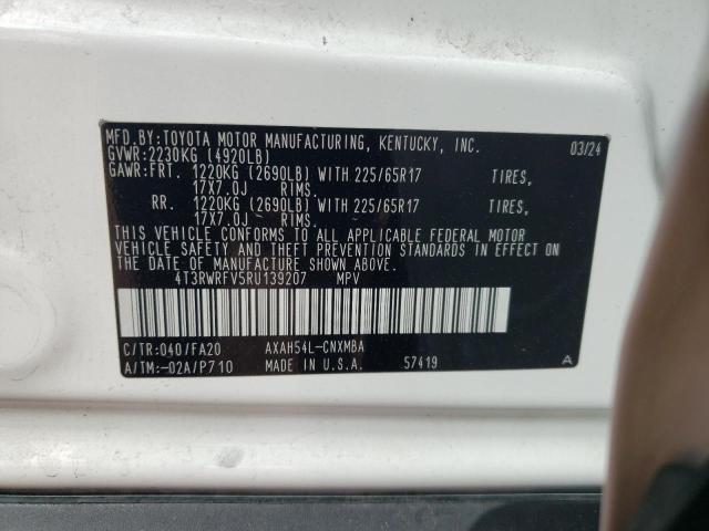2024 TOYOTA RAV 4 4T3RWRFV5RU139207