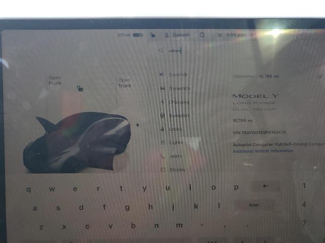 2023 TESLA MODEL Y - 7SAYGDEE9PA163476