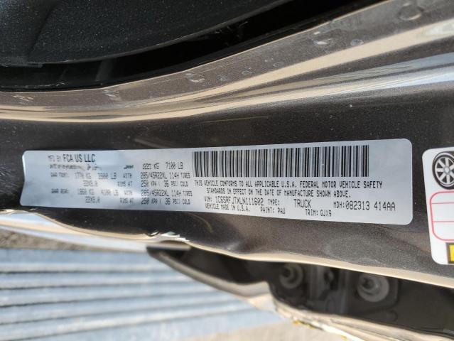 2020 RAM 1500 LARAM - 1C6SRFJTXLN111602