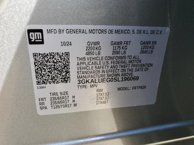 2025 GMC TERRAIN EL 3GKALUEG0SL196069