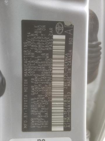 2015 TOYOTA COROLLA L - 2T1BURHE7FC240050