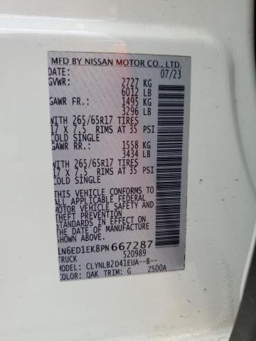 2023 NISSAN FRONTIER S - 1N6ED1EK8PN667287