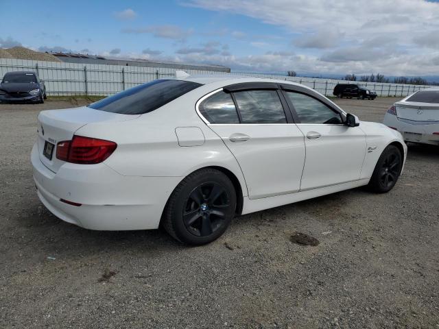 BMW 528 XI 2013 white  gas WBAXH5C53DDW14385 photo #4