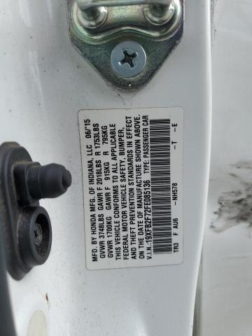 2015 HONDA CIVIC SE - 19XFB2F72FE085136