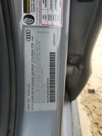 2016 AUDI A6 PREMIUM - WAUFGAFC6GN046181