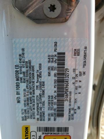 2016 FORD FUSION TIT - 3FA6P0K96GR132729