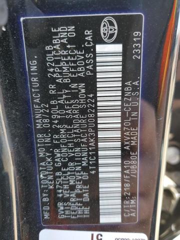 2023 TOYOTA CAMRY LE - 4T1C11AK3PU082224