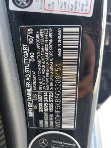 2016 MERCEDES-BENZ E-CLASS E3 WDDHF5KB5GB288454