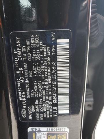 2020 HYUNDAI TUCSON LIM - KM8J3CA46LU276853