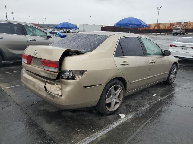 HONDA ACCORD EX 2004 tan  gas 1HGCM56634A038009 photo #4