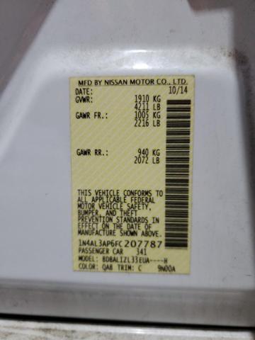 2015 NISSAN ALTIMA 2.5 - 1N4AL3AP6FC207787