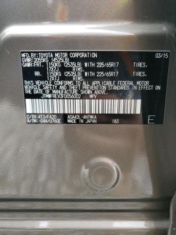 2015 TOYOTA RAV4 XLE - JTMWFREV3FD056002