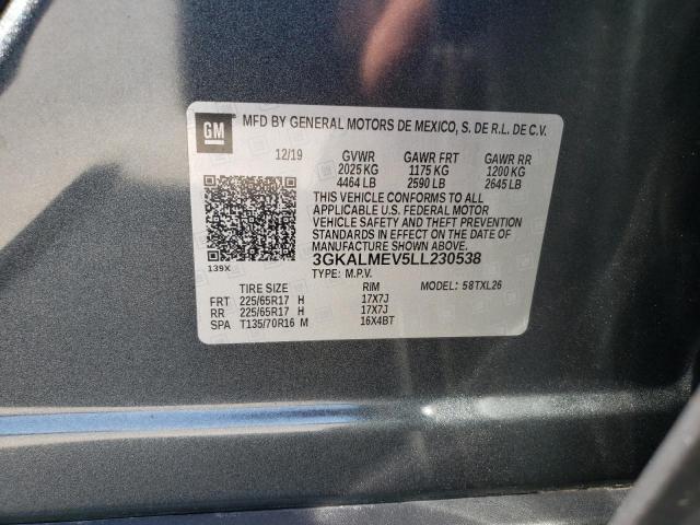 2020 GMC TERRAIN SL - 3GKALMEV5LL230538
