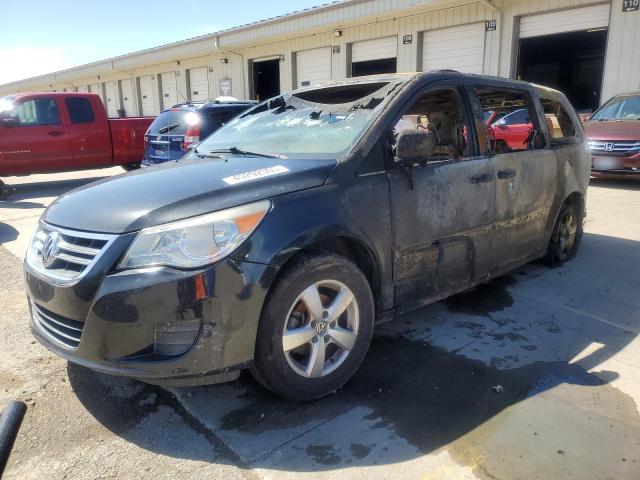VOLKSWAGEN ROUTAN SE 2009 black sports v gas 2V8HW34179R543570 photo #1