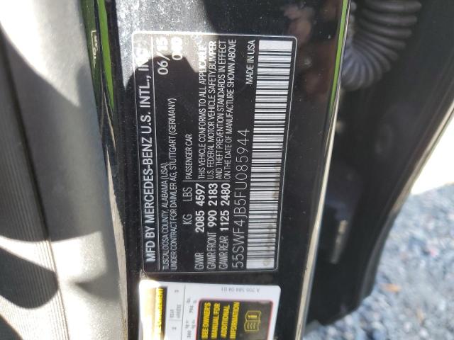 2015 MERCEDES-BENZ C300 55SWF4JB5FU085944